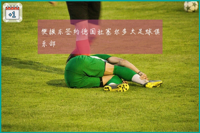 樊振东签约德国杜塞尔多夫足球俱乐部